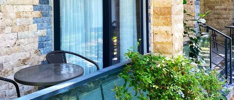 Standard-Studiosuite | Blick vom Balkon