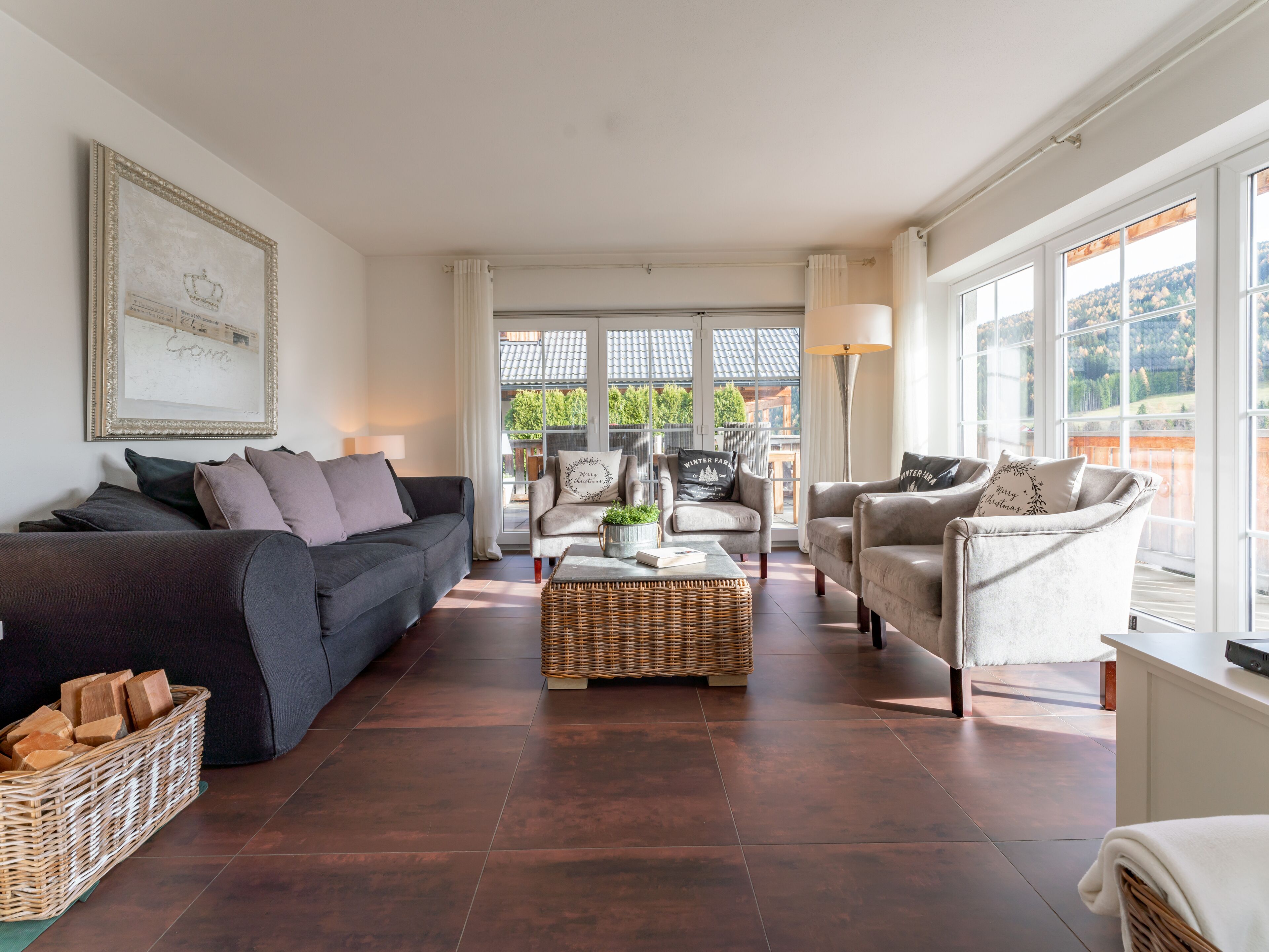 Télévision, cheminée, lecteur de DVD