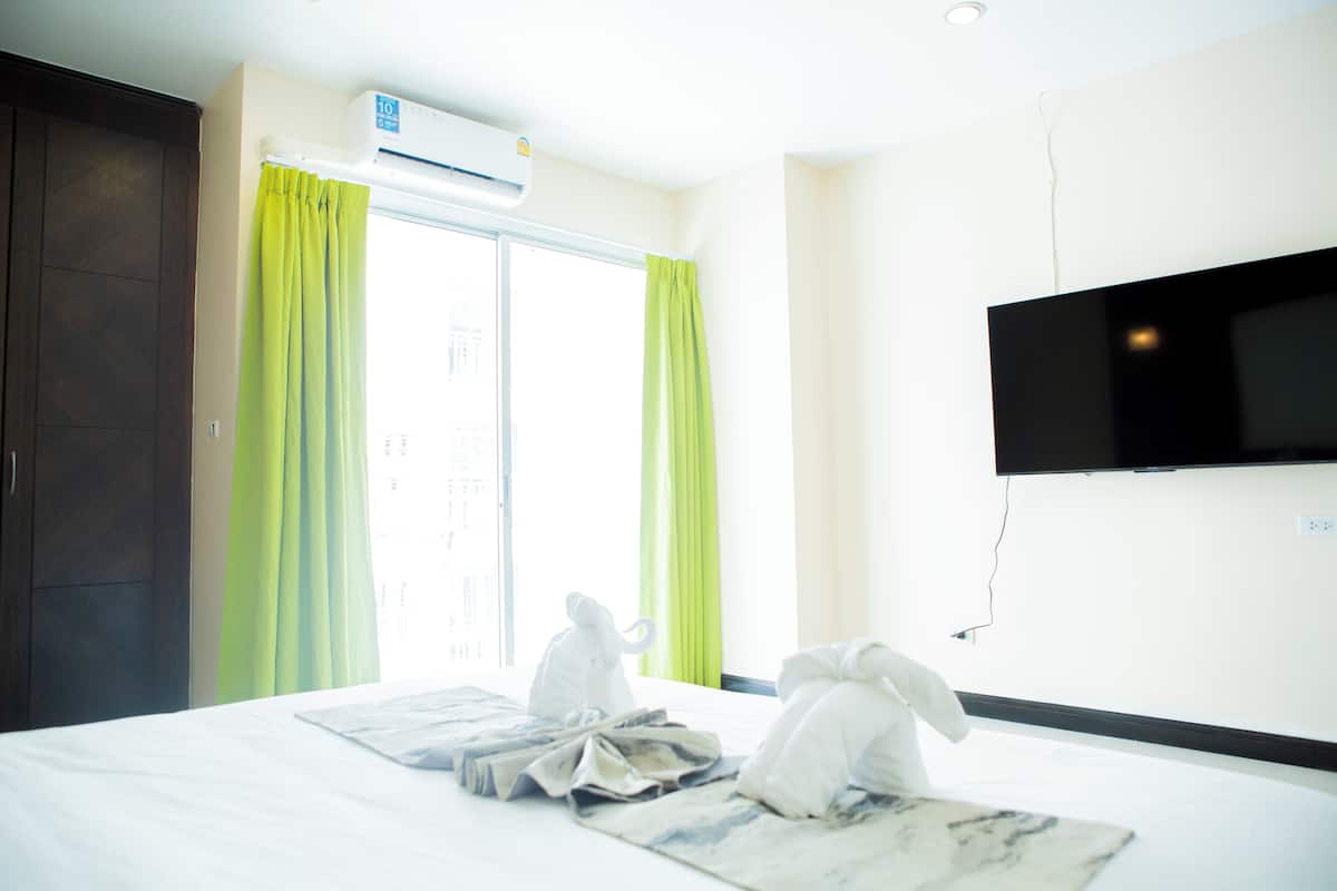 Quarto standard | Cofres nos quartos, individualmente decorados, cortinas blackout