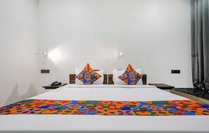 Chambre Deluxe, 1 lit double | Draps en coton égyptien, literie de qualité supérieure