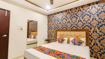 Rúmföt úr egypskri bómull, rúmföt af bestu gerð, öryggishólf í herbergi