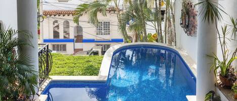 Una piscina climatizada