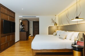 Egyptian cotton sheets, premium bedding, Tempur-Pedic beds, minibar - Hotel Sensai Nimman Chiang Mai - Adults Only (Chiang Mai)