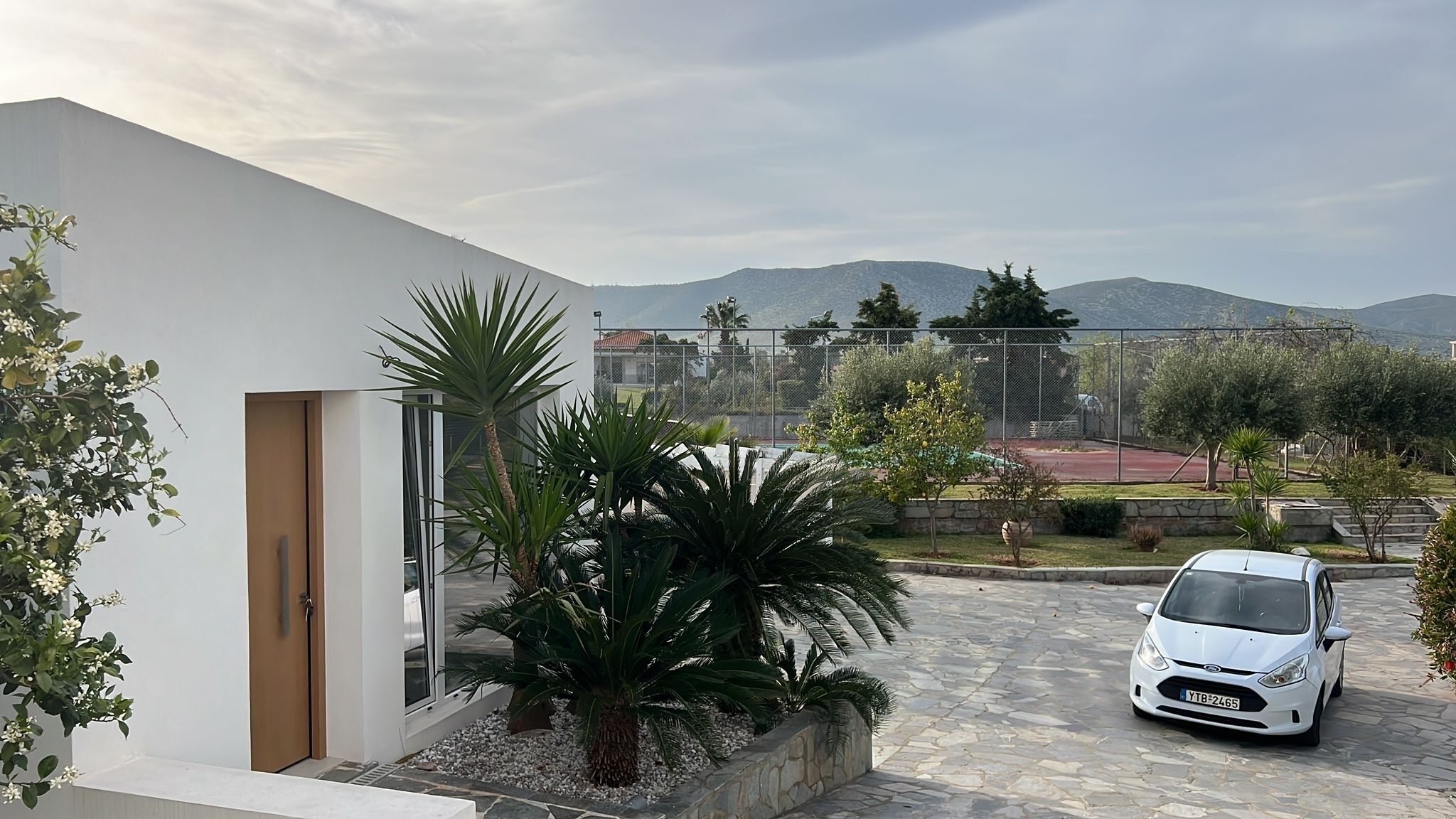 Terrein van de accommodatie