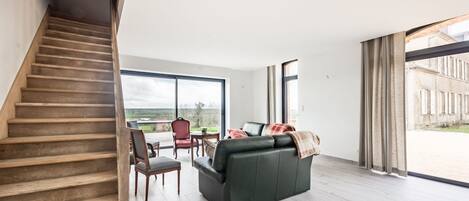 TV connectée, cheminée