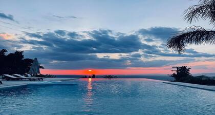 Villa in Patras mit Pool am Strand