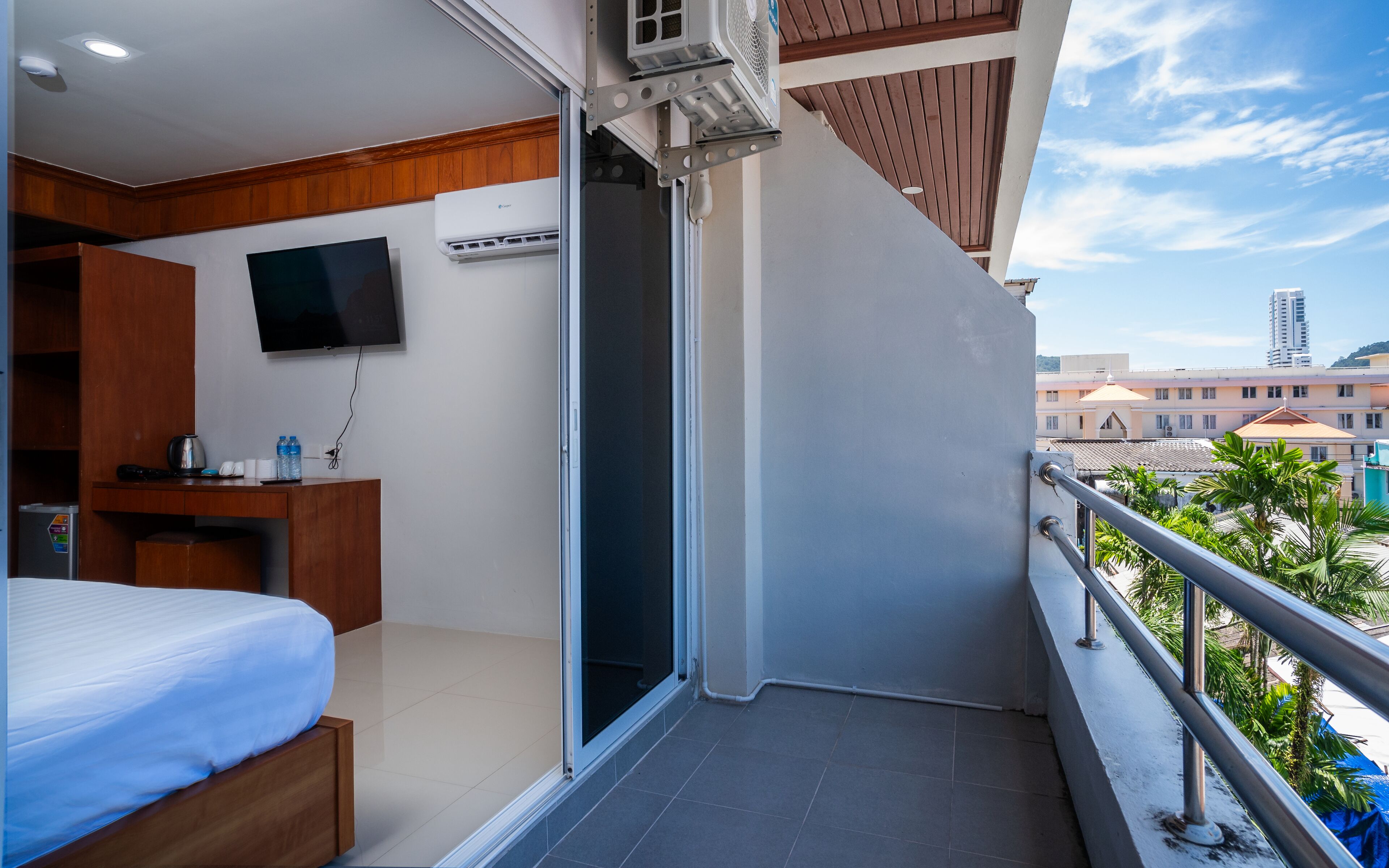 إطلالة من الشرفة