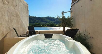 Maison Vue RhĂŽne Jacuzzi