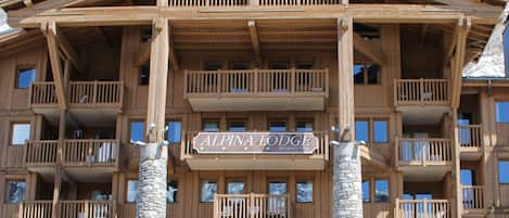 Façade de l’hébergement