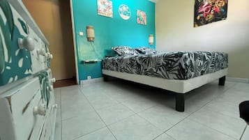 2 bedrooms, iron/ironing board, travel crib, free WiFi