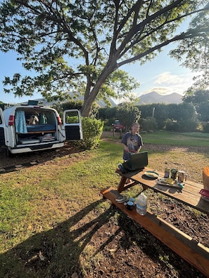 Restauration en plein air