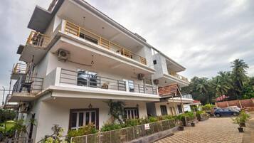 Fassade der Unterkunft