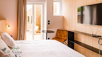 Superior kamer, 1 twee- of 2 eenpersoonsbedden | Verduisterende gordijnen, een strijkplank/strijkijzer, gratis wifi