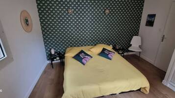 1 chambre, Wi-Fi, draps fournis