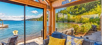 Hood Canal Waterfront w/ Hot Tub & Dock