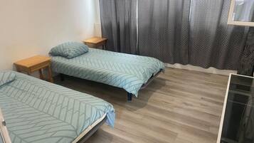 2 slaapkamers, wifi, beddengoed