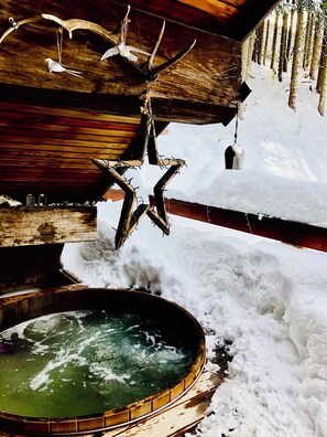 Idromassaggio all'aperto