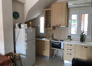 Casa | Cucina privata | Frigorifero, forno, piano cottura, bollitore elettrico