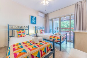 2 soverom, strykejern/-brett, wi-fi (inkludert) og sengetøy