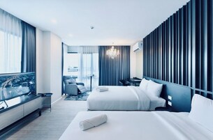 Habitación familiar | Escritorio, espacio para trabajar con un portátil, wifi gratis