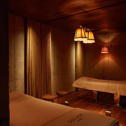 Couples treatment rooms, sauna, steam room, body treatments, body wraps