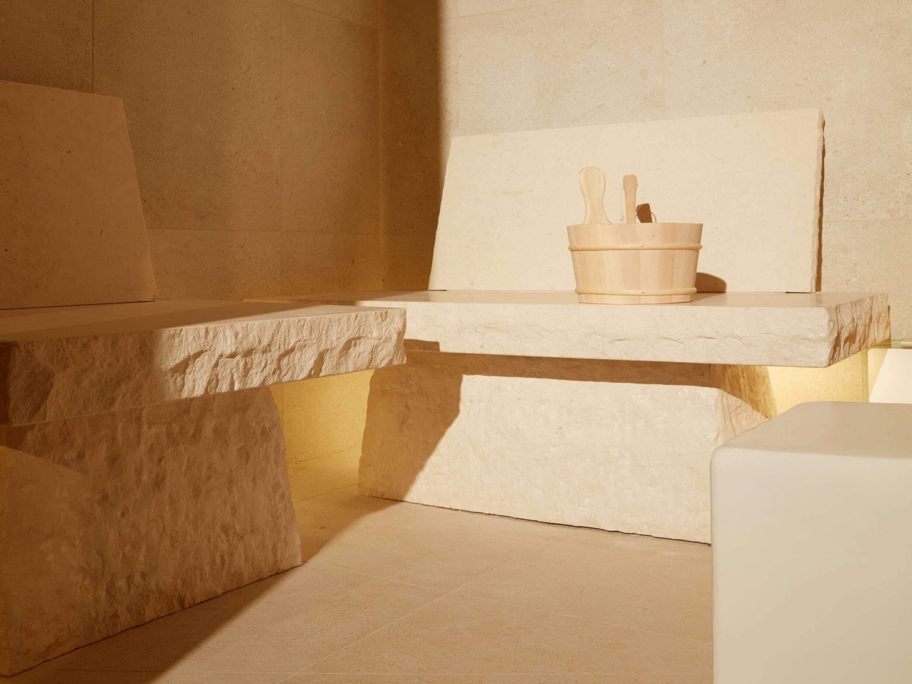 Salas de tratamiento para parejas, sauna y baño de vapor 