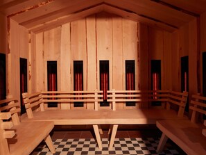 Phòng trị liệu đôi, phòng tắm hơi, phòng xông hơi, trị liệu toàn thân 