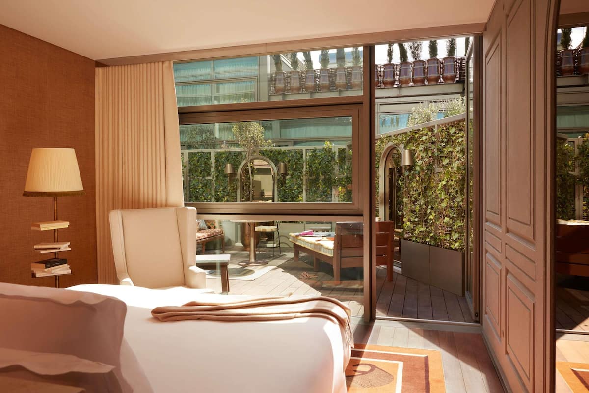 Deluxe-Zimmer, 1 Queen-Bett, Terrasse