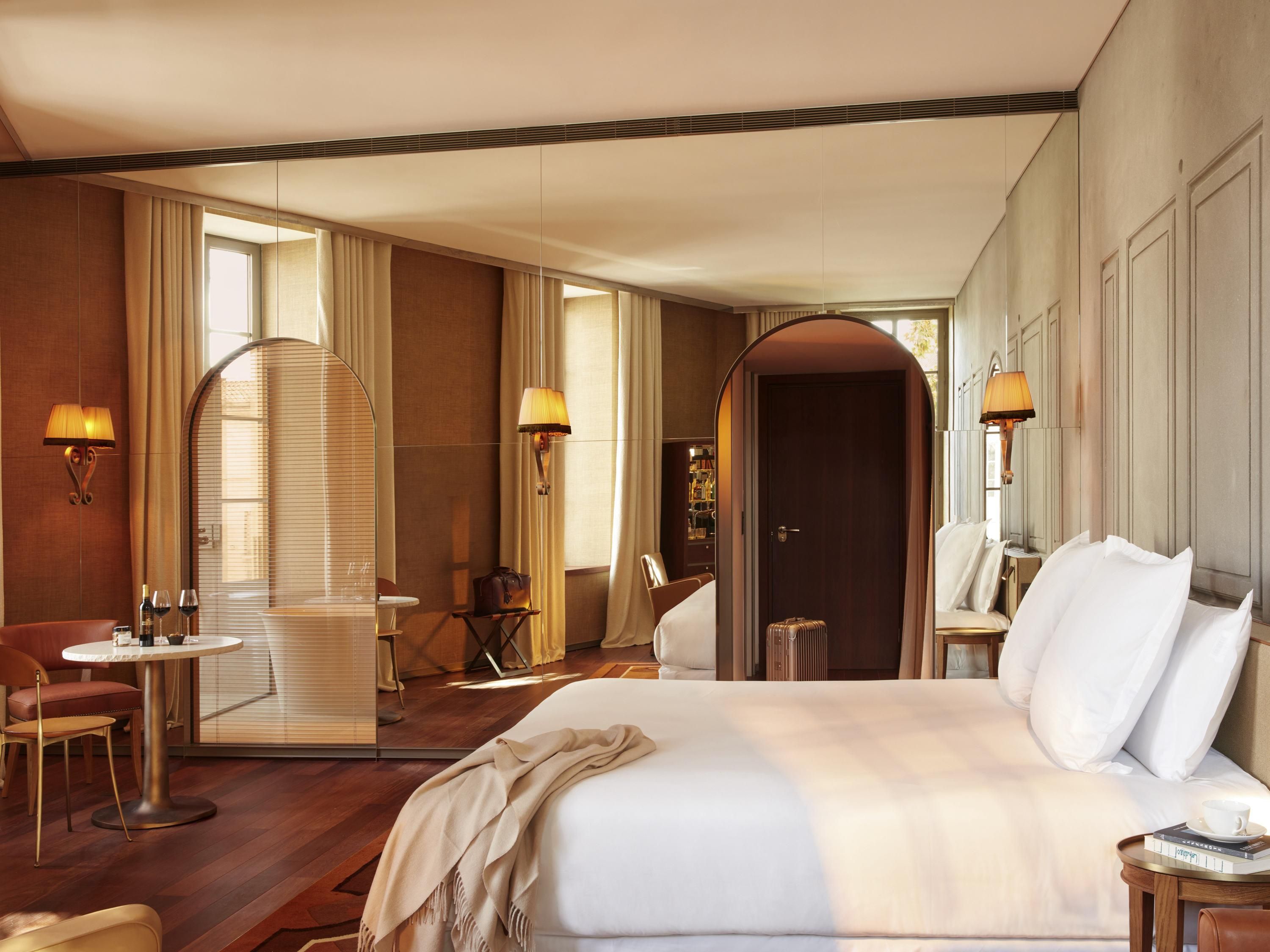 Premium bedding, pillowtop beds, minibar, in-room safe