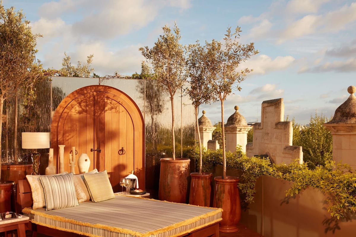 Suite, 1 King Bed, Terrace | Premium bedding, pillow-top beds, minibar, in-room safe