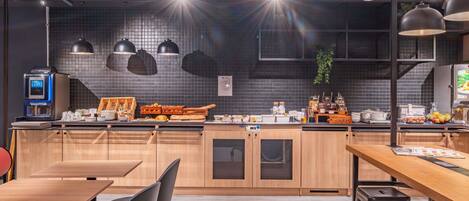 Daily buffet breakfast (EUR 12.90 per person)