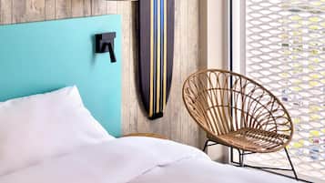 Standard Room, 1 Double Bed, Balcony, Ocean View | Minibar, desk, free WiFi