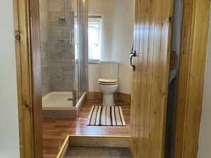 Regadera, amenidades de baño ecológicas, secadora de cabello, toallas 
