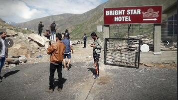 Fachada de la propiedad