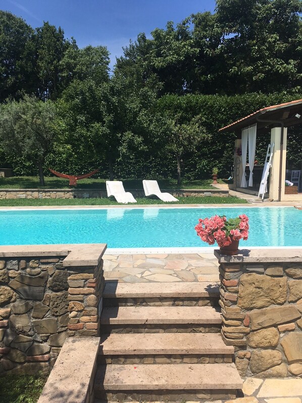 Alberca al aire libre