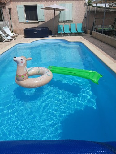 Villa Tout Confort Avec Piscine Privée
