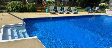 Außenpool, beheizter Pool