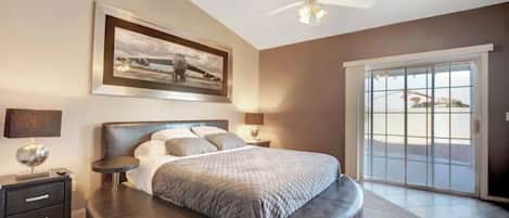 1 habitación, tabla de planchar con plancha, wifi y ropa de cama