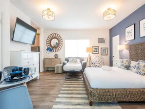 Studio Suite Mewah | Area keluarga | Smart TV, Netflix, layanan streaming, dan kantor