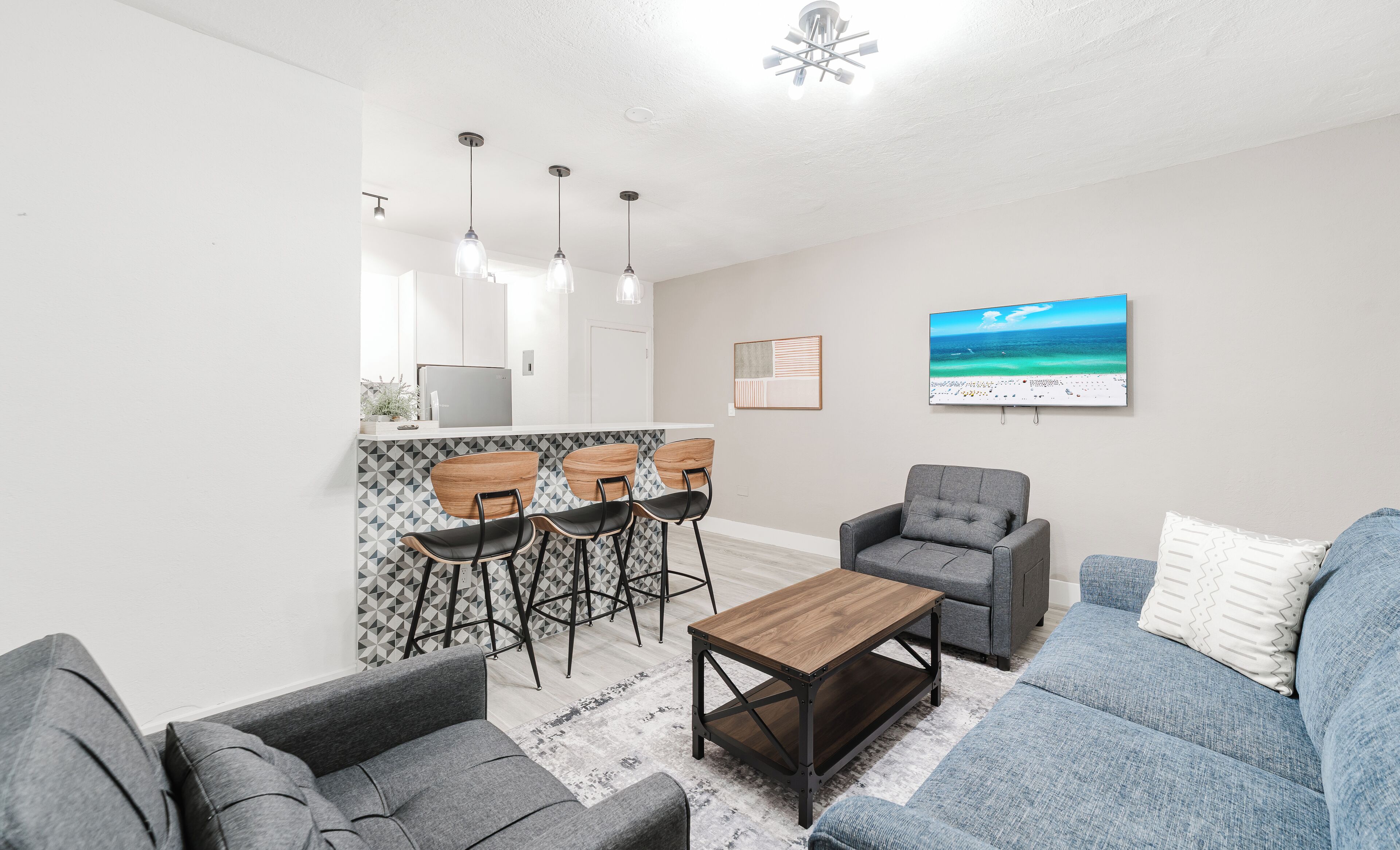 Standard Apartment | In-room safe, blackout curtains, iron/ironing board, cots/infant beds