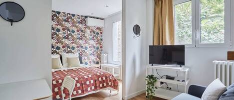 1 soveværelse, strygejern/strygebræt, gratis Wi-Fi, sengetøj