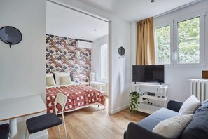1 Schlafzimmer, Bügeleisen/Bügelbrett, kostenloses WLAN, Bettwäsche