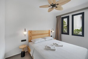 Deluxe Triple Room, 1 Bedroom | Memory foam beds, free minibar, desk, laptop workspace - Egeden Hotel (Datça)