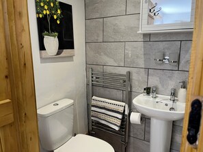 Shower, eco-friendly toiletries, hair dryer, towels - The Snug - Perfect for Walkers - Pet Friendly (Buckden)
