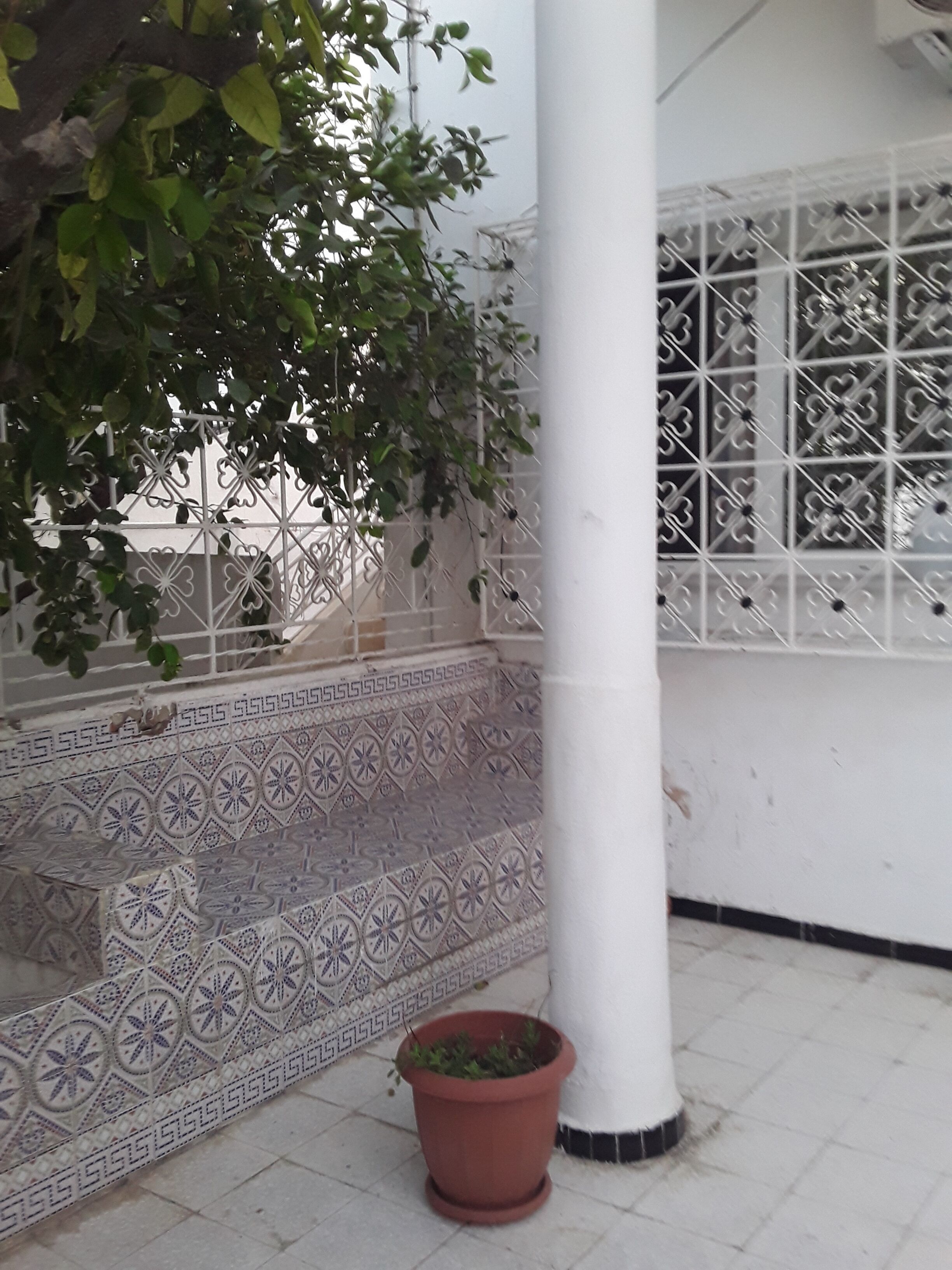 Enceinte de l’hébergement