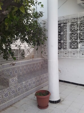 Enceinte de l’hébergement