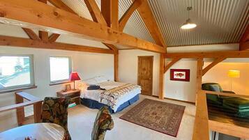 2 habitaciones, tabla de planchar con plancha, cuna de viaje y wifi