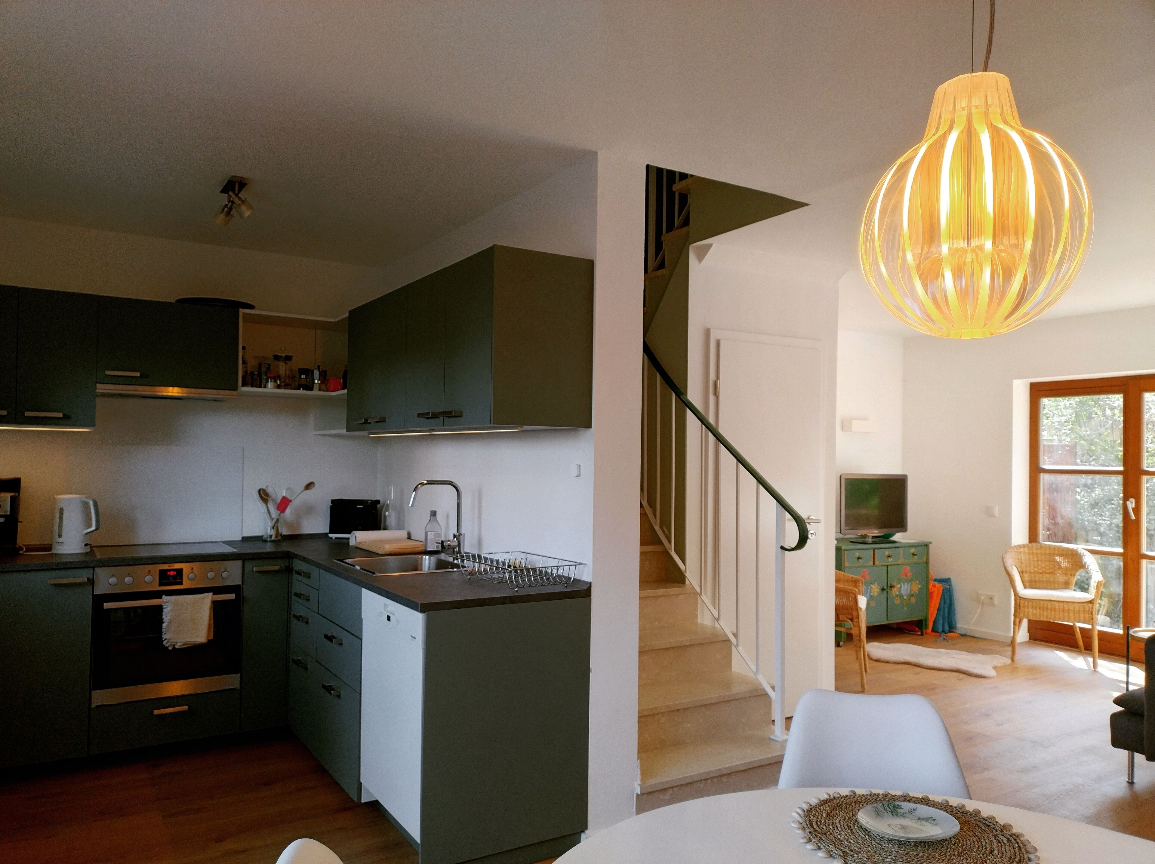 Kühlschrank, Ofen, Herdplatte, Geschirrspüler