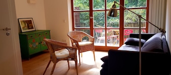 Charming semi-detached house in Diessen at Lake Ammersee with two terraces