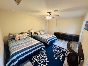 2 habitaciones, wifi gratis y ropa de cama 